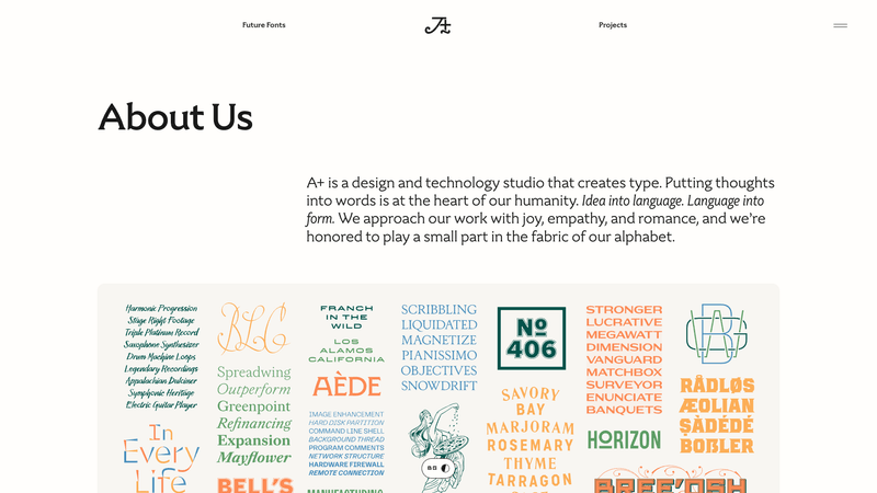Type Plus Type Foundry Directory